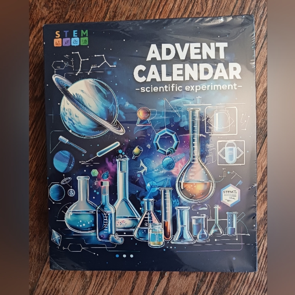 Scientific Advent Calendar , Science  Experiments , 24 Days New Sealed 2025